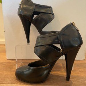 H&M Stiletto Zip Back Heels